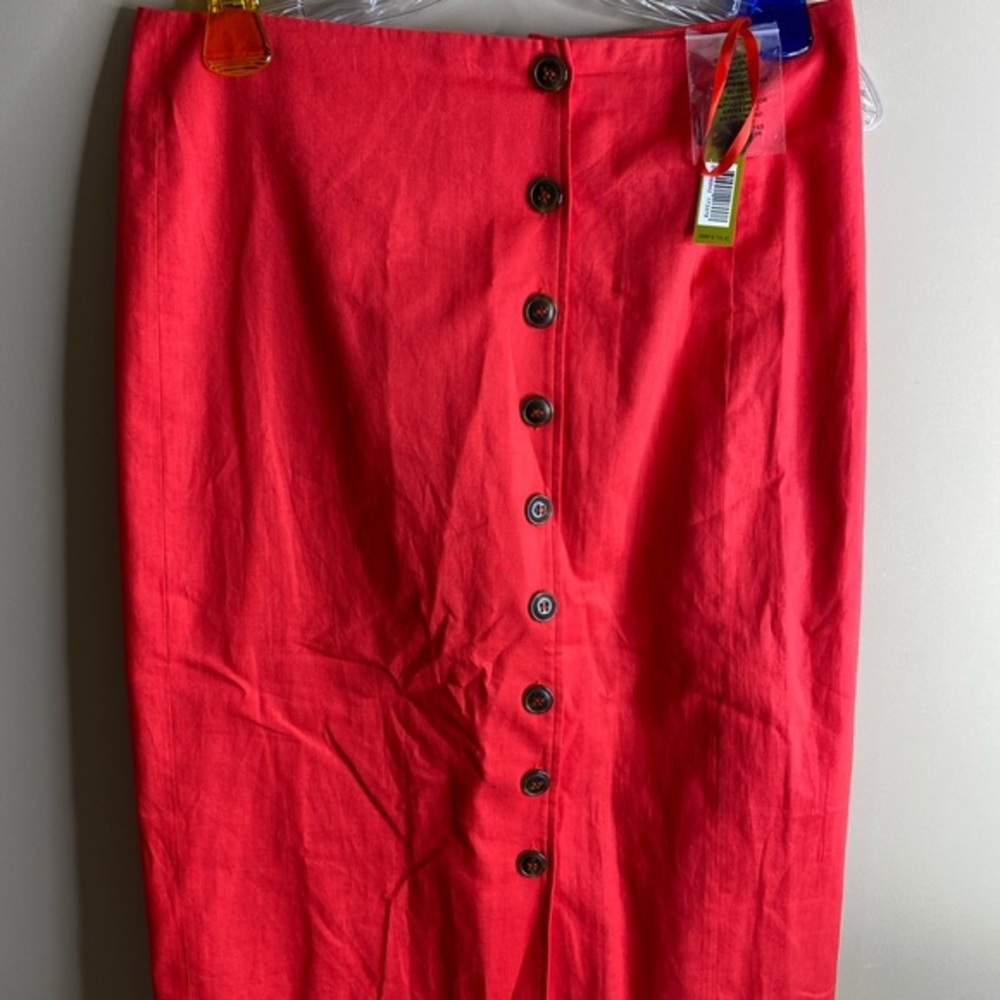 NWT Giani Bini button front skirt size 10